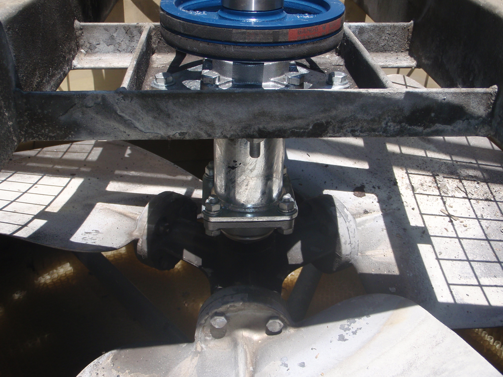 ベアリングブロック組立後